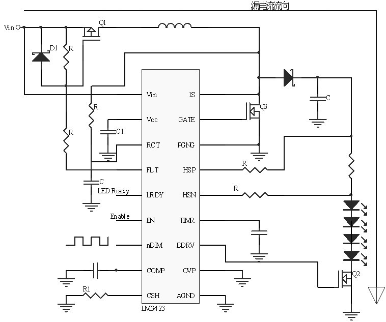 基于LM3423的太陽能LED路燈驅(qū)動(dòng)器的設(shè)計(jì)